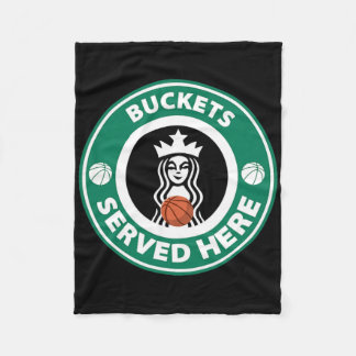 Meisjes Bysketbyll Fun Logo serveren emmers Great  Fleece Deken