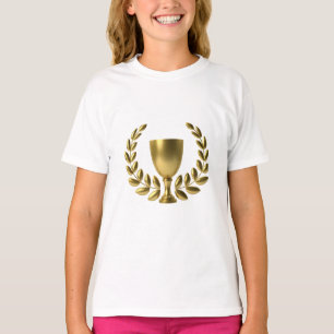 Meisjes Champion - Shirt met witte lange hoes