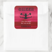 Meisjes Cheerleading Cheerleader Flyer Sticker (Tas)