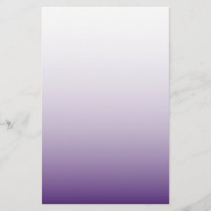 Meisjes Chic minimalist ombre lila lavender paars Briefpapier