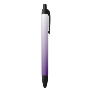 Meisjes Chic minimalist ombre lila lavender paars Zwarte Inkt Pen