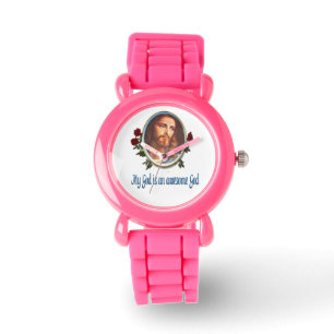 Meisjes Christelijke horloges Awesome God