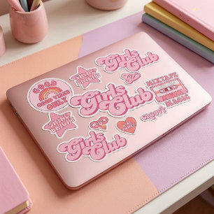 Meisjes Club Sticker