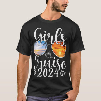 Meisjes Cruise 2024 Meisjes Cruise Trip 2024 Vakan T-shirt