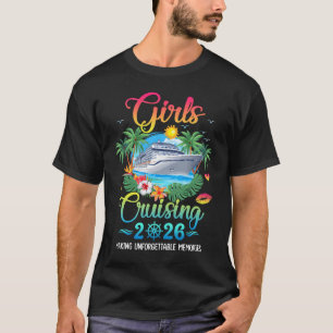 Meisjes Cruise 2026 Herinneringen Maken Zusters Cr T-shirt
