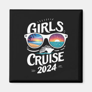 Meisjes Cruise Reis 2024 Vakantie Liefhebbers Magneet