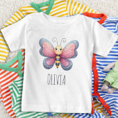 Meisjes Cute Aesthetisch Roze en Grijs Vlinder