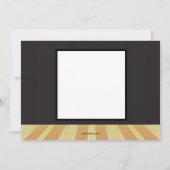 Meisjes Dansen Party Uitnodiging (Custom) (Achterkant)