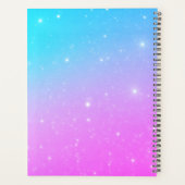 Meisjes dansen pastel gepersonaliseerd planner (Achterkant)
