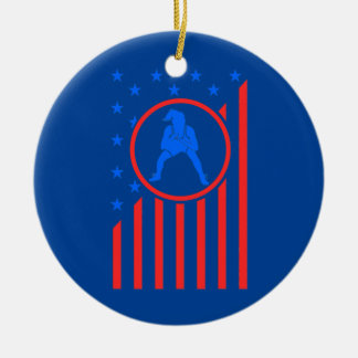 Meisjes die borstvoeding geven Vrouwen Vrouw woest Keramisch Ornament