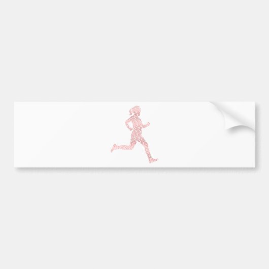 meisjes die bumpersticker (Voorkant)