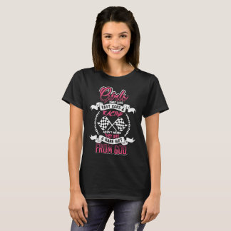 meisjes die houden van snelle auto's en raceauto's t-shirt