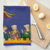 Meisjes die kijken theedoek (Quarter Fold)