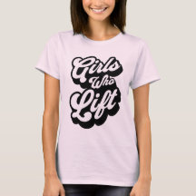 Meisjes Die Klassieke Script Typografie Gym Fitnes