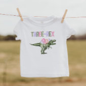 Meisjes Dinosaur Three-Rex Shirt