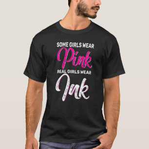 Meisjes Draag Ink Tattoo Artiest Inked Tattoo Love T-shirt