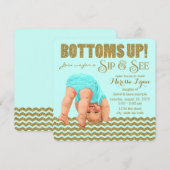 Meisjes drinken en zien kaart (Voorkant / Achterkant)