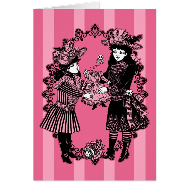 Meisjes en doll (Voorkant)