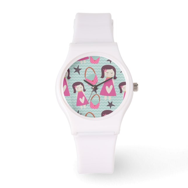 Meisjes en handtassen horloge (Voorkant)