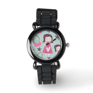 Meisjes en handtassen horloge