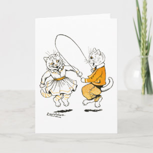 Meisjes en jongens, Louis Wain Kaart