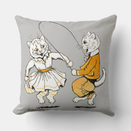 Meisjes en jongens, Louis Wain Kussen