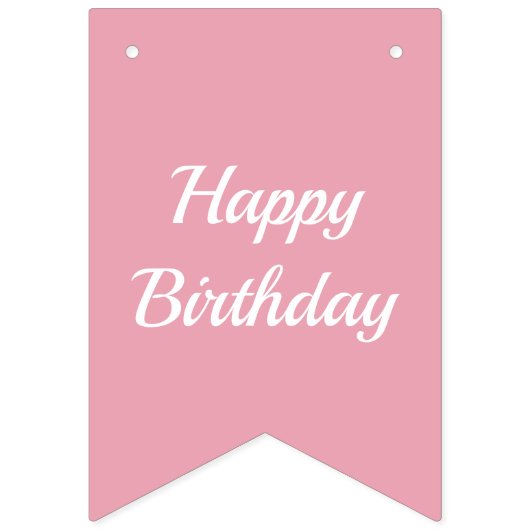 Meisjes Fairy Mushroom House Ribbon Twins Verjaard Vlaggetjes (Eerste vlag)