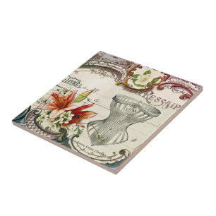 Meisjes frans lievelingsland Parisian  corset Tegeltje