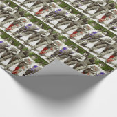  meisjes - Fun, feministische kunst Cadeaupapier (Hoek)