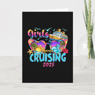 Meisjes Gaan Cruisen 2025 Cruise Vakantie Trip Pre Kaart