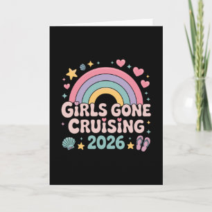 Meisjes gaan cruisen 2026 Regenboog Retro Cruise V Kaart