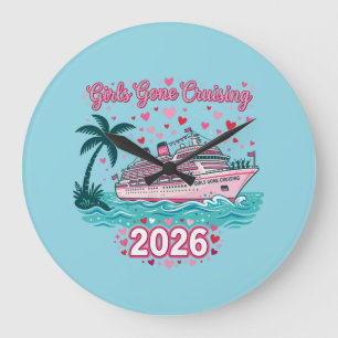 Meisjes Gaan Cruisen 2026 Vakantie Feest Cruise Grote Klok
