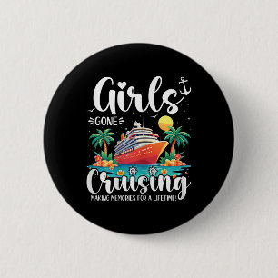 Meisjes gaan cruisen en maken herinneringen voor e ronde button 5,7 cm