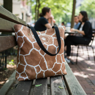 Meisjes Gaan Los Safaribachelorette Giraffe ID1152 Draagtas