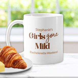 Meisjes gaan mild Stijlvol script Bach strandweeke Koffiemok