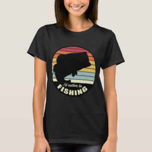 Meisjes gaan vissen! Het is niet alleen voor jonge T-shirt
