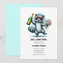 Meisjes Gaan Wilde Komische Wasbeer Bachelorette F