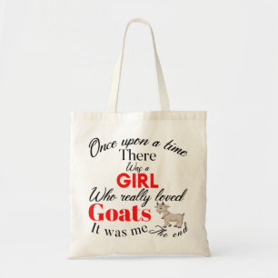 meisjes geiten tote bag