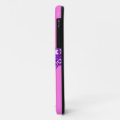 Meisjes genaamd paarse roze vlinder Case-Mate iPhone case (Achterkant/links)
