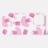 Meisjes Gepersonaliseerde balletkostuum en slipper Case-Mate iPhone Case (Achterkant (horizontaal))
