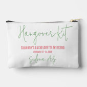 Meisjes 'Getaway, Spa, Bachelorette Hangover Kit Etui (Achterkant)