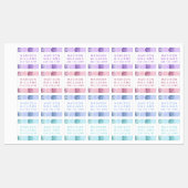 Meisjes Glitter Chic Modern Persoonlijke kleding Labels (Vel)