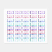 Meisjes Glitter Chic Modern Persoonlijke kleding Labels (Vel)