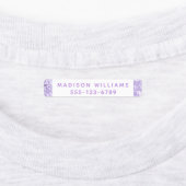 Meisjes Glitter Chic Modern Persoonlijke kleding Labels (Aangebracht)