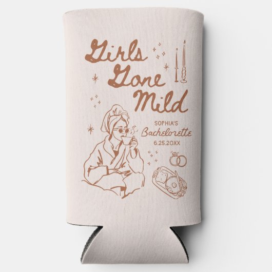 Meisjes Gone Mild Bachelorette Slim Koelboxxen (Voorkant)