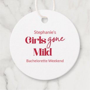 Meisjes Gone Mild Chic Meisjesuitje Strandweekend Bedankjes Labels