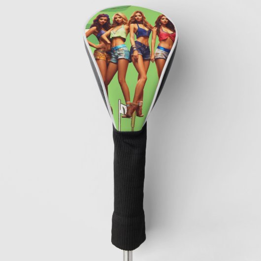 Meisjes Gone Wild Golfheadcover (Voorkant)