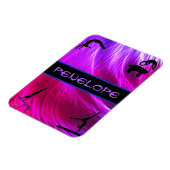 Meisjes Gymnastics Events Abstract Magneet (Linkerzijde)