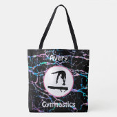 Meisjes Gymnastiek Hologram Balance Beam Canvas ta Draagtas (Voorkant)