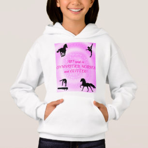 Meisjes Gymnastiek, Paarden, Glitter